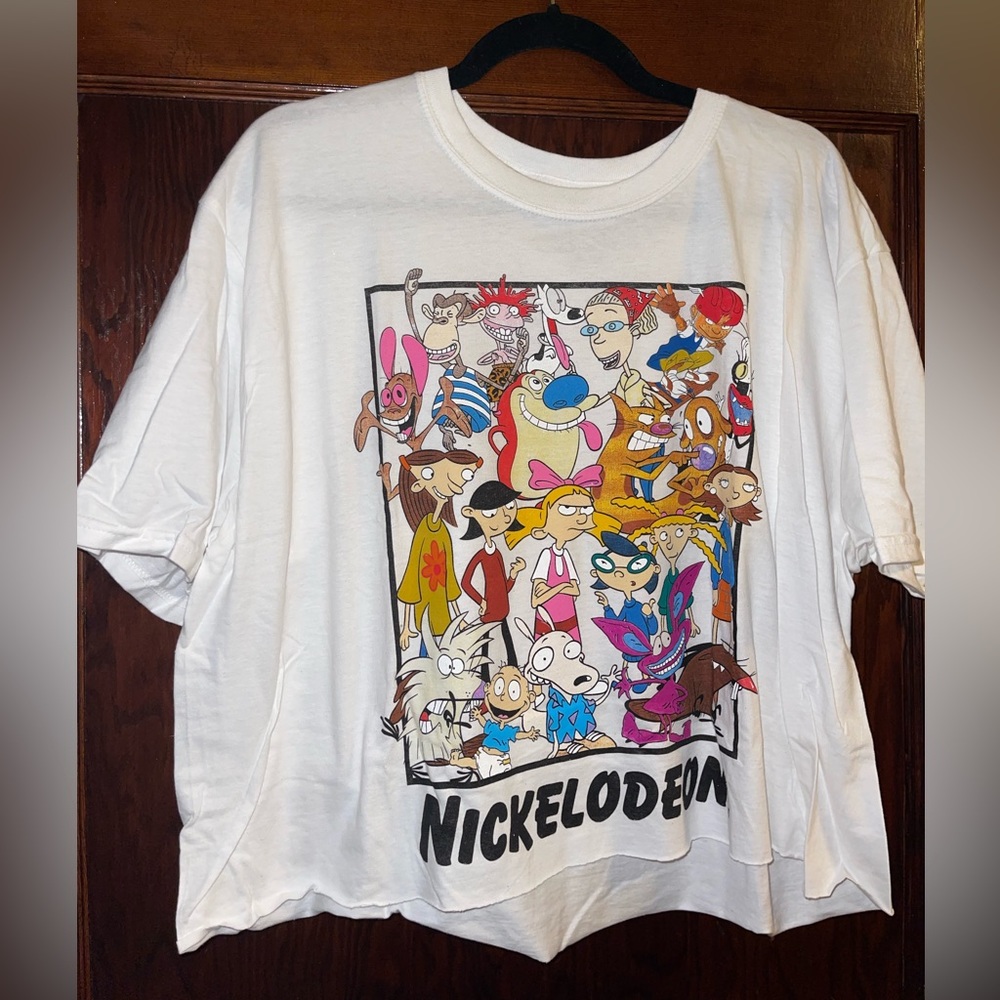 Cropped 90’s Nickelodeon Tee